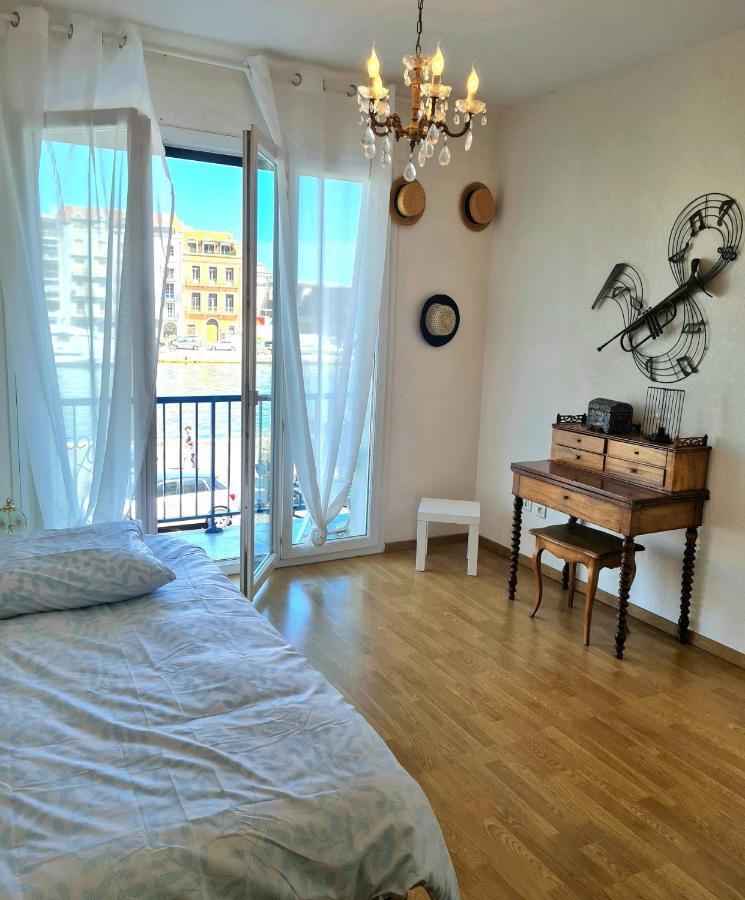 Grand Appartement 109M2 Vue Sur Quai Centre Ville,Wifi Sete Luaran gambar
